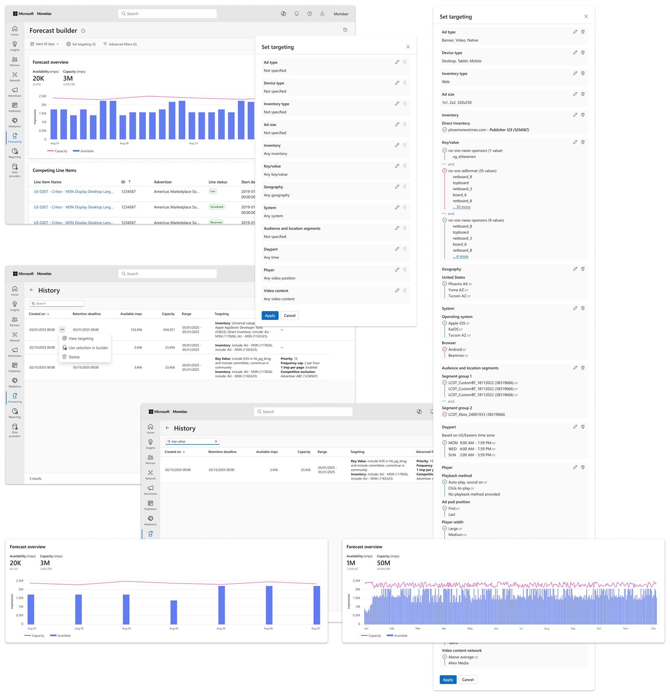 Final Forecast Builder solution